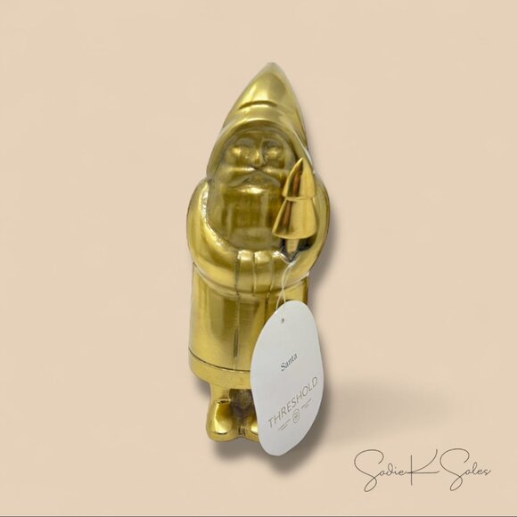 Christmas Santa Figurine Gold - Threshold, Target 2024 - Picture 4 of 5